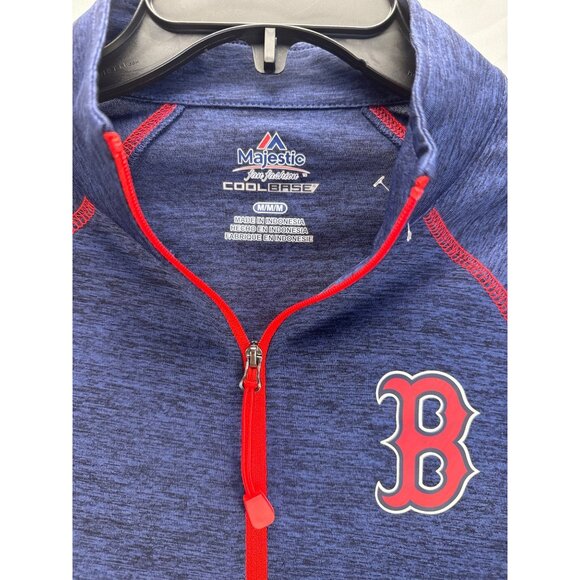 Majestic Blue and Red Men's Jersey - Picture 3 of 9